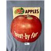 Image 2 : Doublesided 1950's BC Apples Hanging Store Display. Approx. 22" x 18"