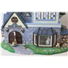Image 7 : Partylite - Ceramic Candle Shop - w/Candle Shop Wagon