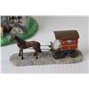 Image 8 : Partylite - Ceramic Candle Shop - w/Candle Shop Wagon