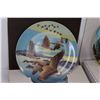 Image 4 : (2) W. L. George Collectable Animal Plates - (2) Dominion Canadian Geese Plates