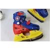 Image 4 : (2) Pair of Childrens Skates (8yr - 11yr) - Paw Patrol - NHLPA