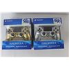 Image 2 : (2) PlayStation Dualshock 4 Wireless Controllers - In Box; PS4 Controller Charging Dock x 2