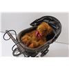 Image 2 : Baby Carriage Home Decor w/Teddy Bear - 12" Tall
