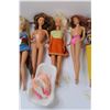 Image 3 : (8) Variety of Barbies Lot w/Seat & Shoes