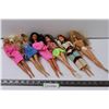 Image 1 : (6) Variety of Barbies Lot - Ballerina, Misc.