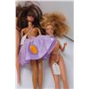 Image 4 : (9) Variety of Barbies Lot - Native American, Hanna Montana, Misc.