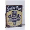 Image 2 : (2) Tin Signs: Chevrolet, Shell Oil (12" x 8")