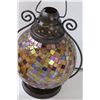 Image 2 : Partylite Mosaic Glass Candle Holder Lamp Style, 4-Tier Candle Holder