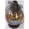 Image 3 : Partylite Mosaic Glass Candle Holder Lamp Style, 4-Tier Candle Holder