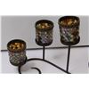 Image 5 : Partylite Mosaic Glass Candle Holder Lamp Style, 4-Tier Candle Holder