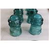 Image 2 : (8) Glass Insulators, Wrench - Rusted, Coffee Perk Lid