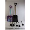 Image 1 : (6) Yard Anchors, (2) Small Shovels