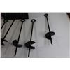Image 3 : (6) Yard Anchors, (2) Small Shovels