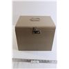 Image 1 : Small Filing Box- 10 1/4" x 12 1/2" x 10 1/4" Tall