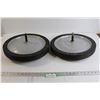 Image 1 : (2) Cart Wheels - ~16" Diameter