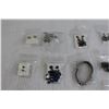 Image 3 : (20) Costume Jewelry Pieces - Earrings, Bracelets