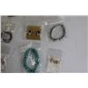 Image 5 : (20) Costume Jewelry Pieces - Earrings, Bracelets