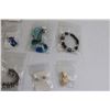 Image 5 : (20) Costume Jewelry Pieces - Earrings, Necklaces