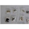 Image 3 : (20) Costume Jewelry Pieces - Earrings, Brooches