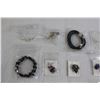 Image 3 : (20) Costume Jewelry Pieces - Earrings, Bracelets