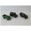 Image 6 : Vintage (3) Lesney & Husky Military Vehicles