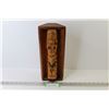 Image 1 : Cedar Carved Totem Pole (13" tall)