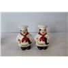 Image 2 : (2) Ceramic Salt & Pepper Shaker Sets, (1) Spice Container