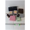 Image 1 : Purse, Playing Cards, Costume Jewellery, Coasters, Soap, Salt & Pepper Shakers