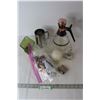 Image 1 : Carafe, Usher Mug, Glass Dish, Glass, German Souvenir Tin, Candle, Salt & Pepper Shakers