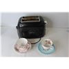 Image 3 : Bakeware, Electric Toaster, Tea Cups & Saucers. Cup Holder, Car Part, Folding Tripod, Jersey