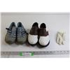 Image 1 : Spalding Golf Shoes - Size 5, Speedo Shoes - Size Unknown, Nike Glove