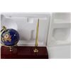 Image 3 : Table Top Gemstone Globe Pen Holder (in box)