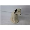 Image 3 : Vintage Pair of Porcelain RCA Dog Salt & Pepper Shakers