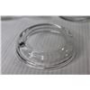 Image 3 : Vintage Set of 4 - Glass Peanut Servers