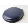 Image 6 : Interesting Blue Vinyl Padded Toilet Seat (unused)