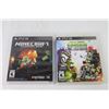 Image 2 : (5) PS3 Games - Plants VS Zombies, Minecraft, Lego Batman 2