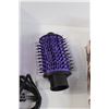 Image 3 : Detangling Hot Air Brush Wet/Dry Styler, InfinitiPro by Conair Smoothwrap