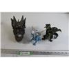 Image 1 : (3) Dragon Figurines