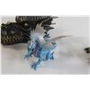 Image 3 : (3) Dragon Figurines