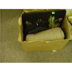 BOX MISC PURSES AND CUSHIONS ETC,