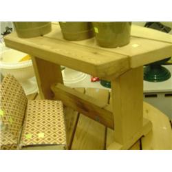 NEW WOOD BENCH