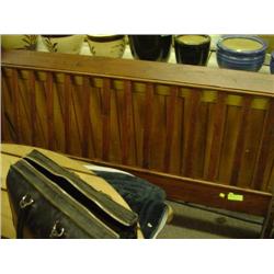 QUEEN WOOD RAIL HEAD BOARD