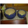 Image 1 : CERAMIC PLANT POTS   2 PIECE