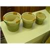Image 1 : CERAMIC PLANT POTS   3 PIECE