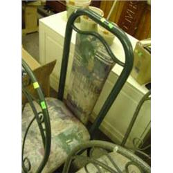 NEW GREEN WIRE CHAIR