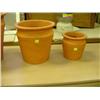 Image 1 : 2 TERRA COTTA PLANT POTS