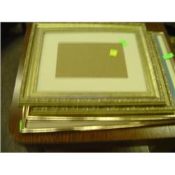 2 FRAMED PICTURES AND TWO PICTURE FRAMES