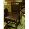 Image 1 : NEW TALL BROWN LEATHER CHAIR