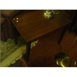 MAHOGANY END TABLE