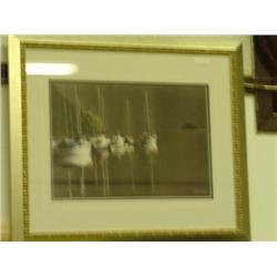FRAMED LIMITED EDITION PRINT "FIRST LIGHT"